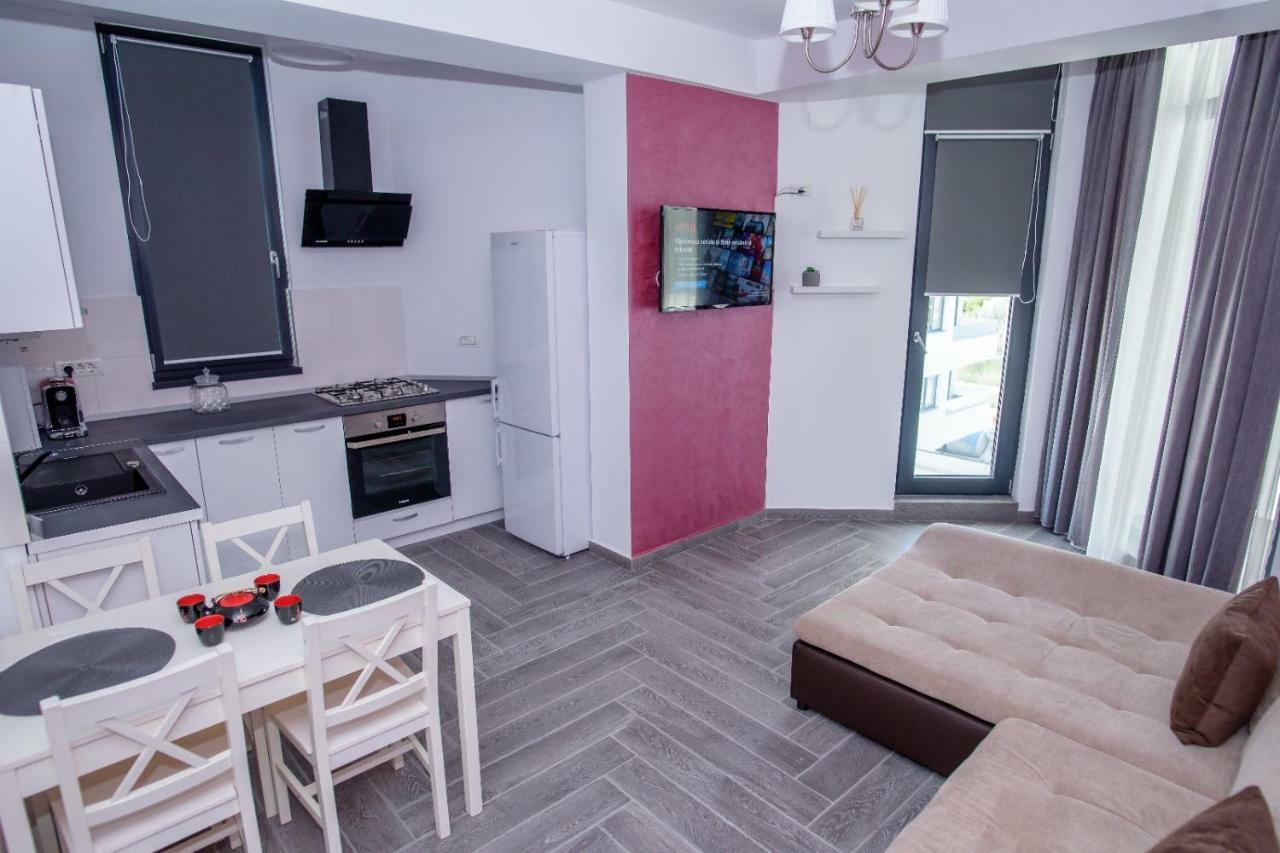 Apartmán Apartament George Mamaia Năvodari Exteriér fotografie